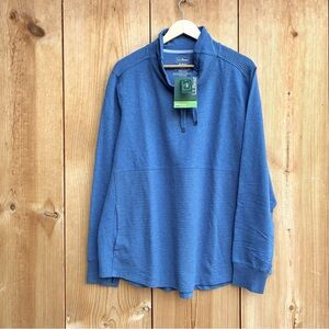 L.L. Bean Women’s NWT Blue Cowl Neck Sweater Popover Sz 3X